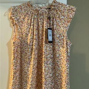 3for $30 NWT Adrianna Papell sleeveless flowered top